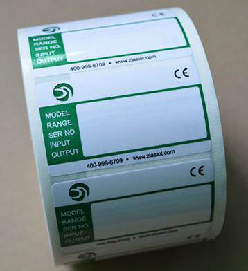 PVC印刷标签 防水,防油,撕不破,耐高温