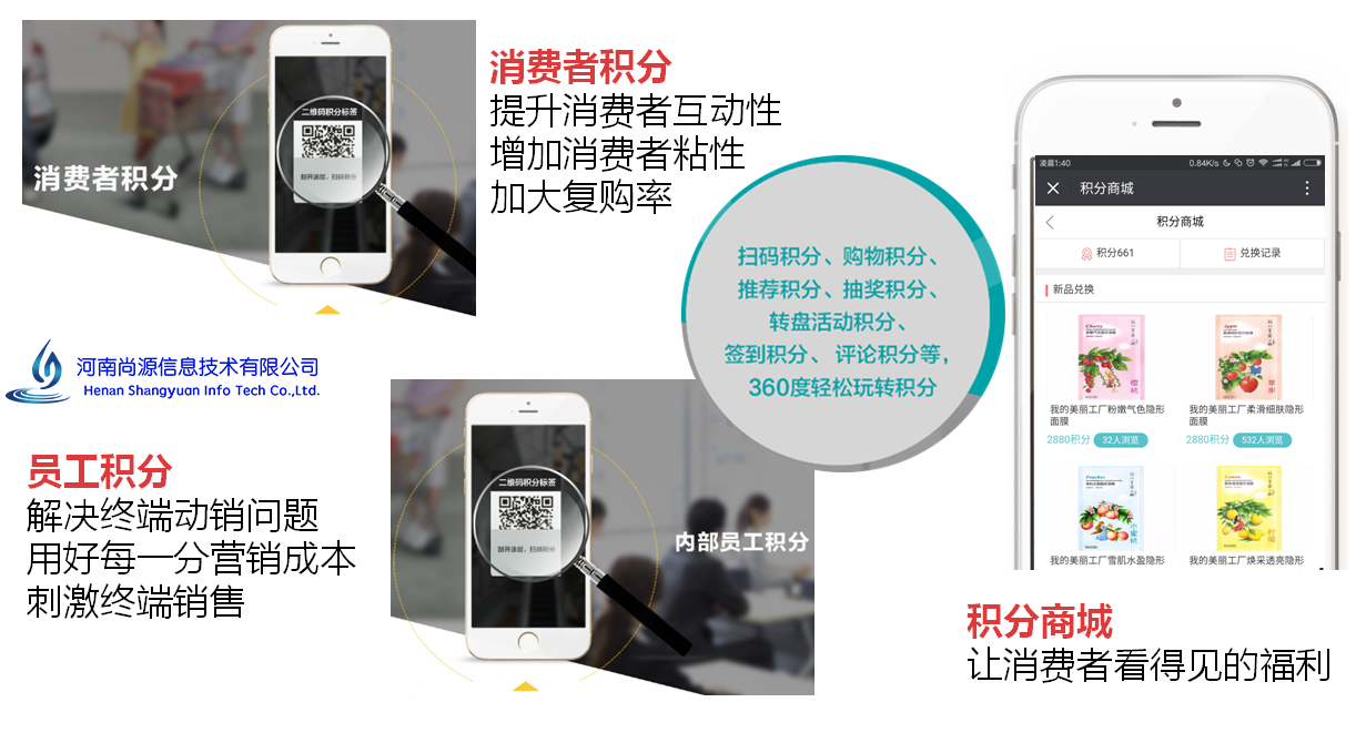 尚源微信会员积分系统