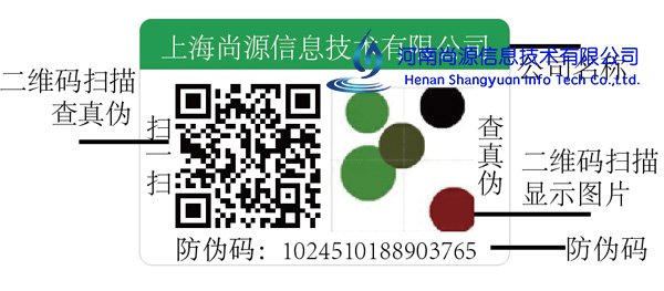尚源专利防伪标签